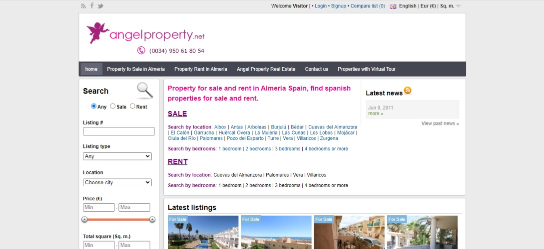 Angel Property Webpage 500